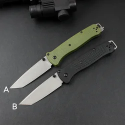 New 537 Bailout Folding Pocket Knife S35V Tanto Blade Nylon Fiber Handles EDC Tactical Knives Outdoor Camping Hunting Sharp Tool