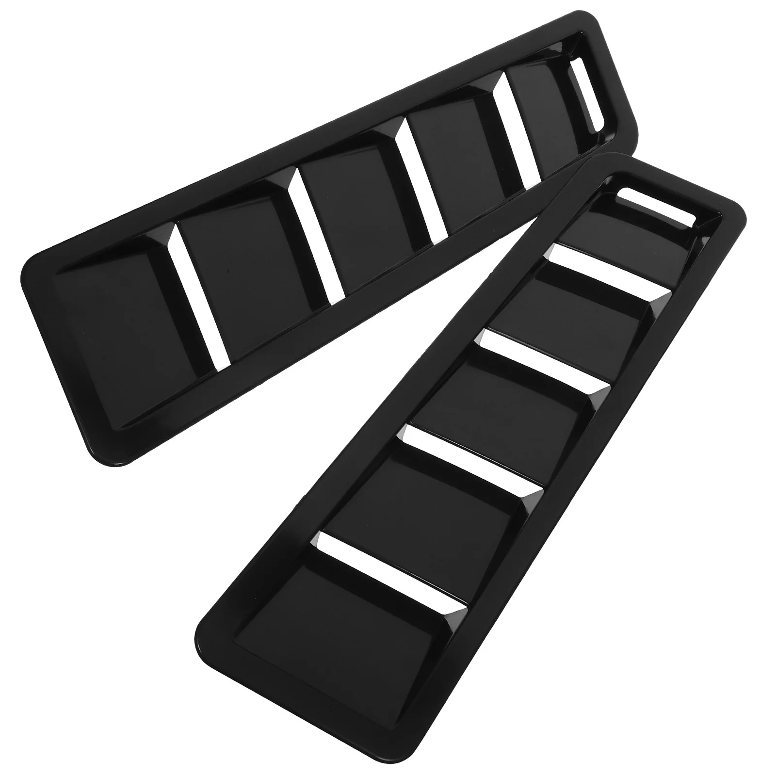 2 pçs capô do motor do carro ventilação lateral entrada de ar cobre aberturas de ventilação automotiva exterior para redução de temperatura do veículo