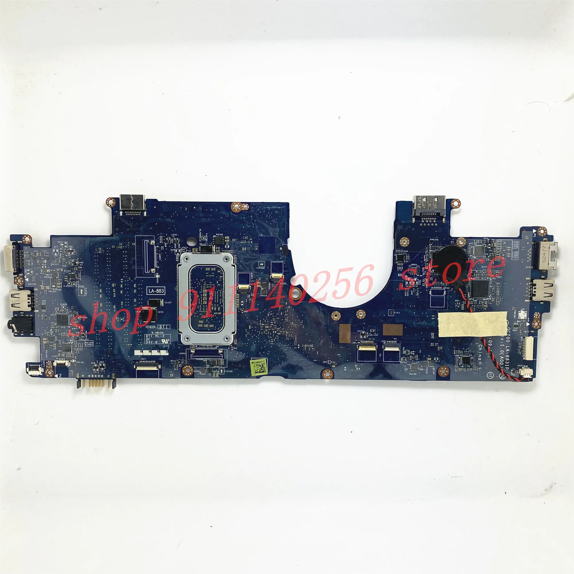 Mainboard CN-02GYHG 02GYHG 2GYHG FOR DELL E6430 Laptop Motherboard QCZ00 LA-8831P With SR0N5 I7-3667U CPU 100% Full Working Well