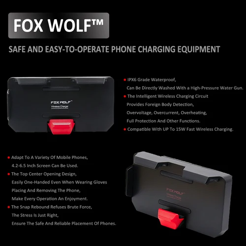 Imagen 2 del producto Nuevo para BMW R1200GS R1250GS R 1250 GS F800GS F700GS S1000XR ADV motocicleta carga inalámbrica GPS soporte de teléfono soporte de navegación