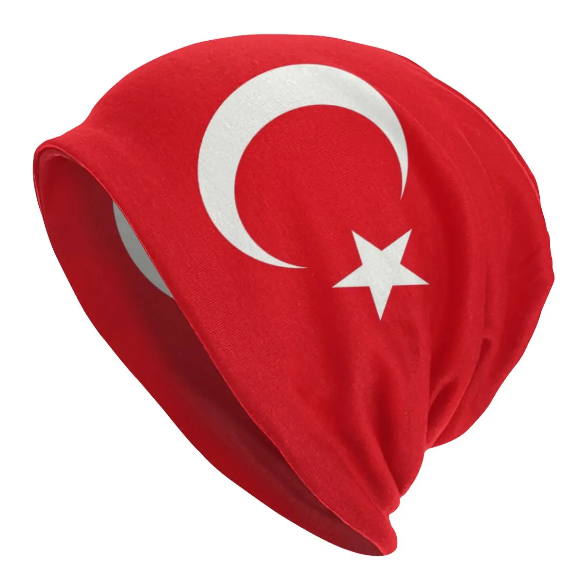 Flag Of Turkey Beanie Bonnet Knitting Hat Men Women Fashion Unisex Adult Warm Winter Mustafa Kemal Ataturk Skullies Beanies Cap