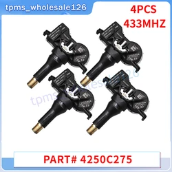 4250C275 TPMS Tire Pressure Monitoring Sensor 4PCS For 2017 2018 2019 2020 Mitsubishi Eclipse Cross Attrage Mirage Pajero 433MHZ