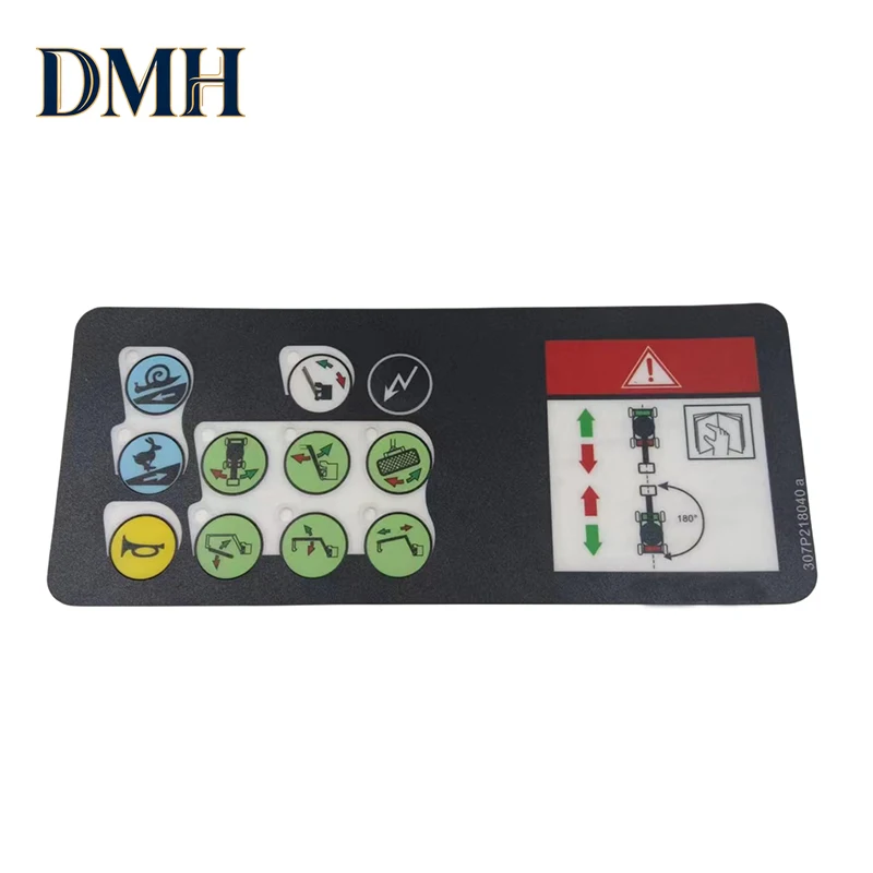 New 307P218040 for HAULOTTE Lift HA12IP, HA15IP.. For Haulotte Control box Decal Keypad