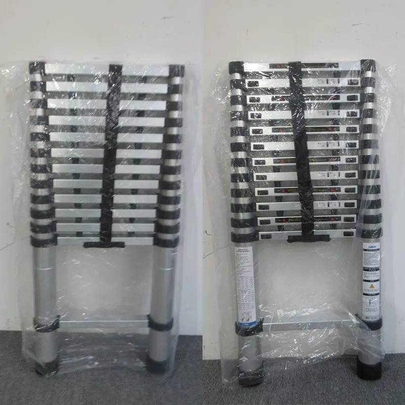 Class 9/Class 11/Class 13 telescopic aluminum alloy ladder stool, folding double-layer outdoor ladder, telescopic ladder