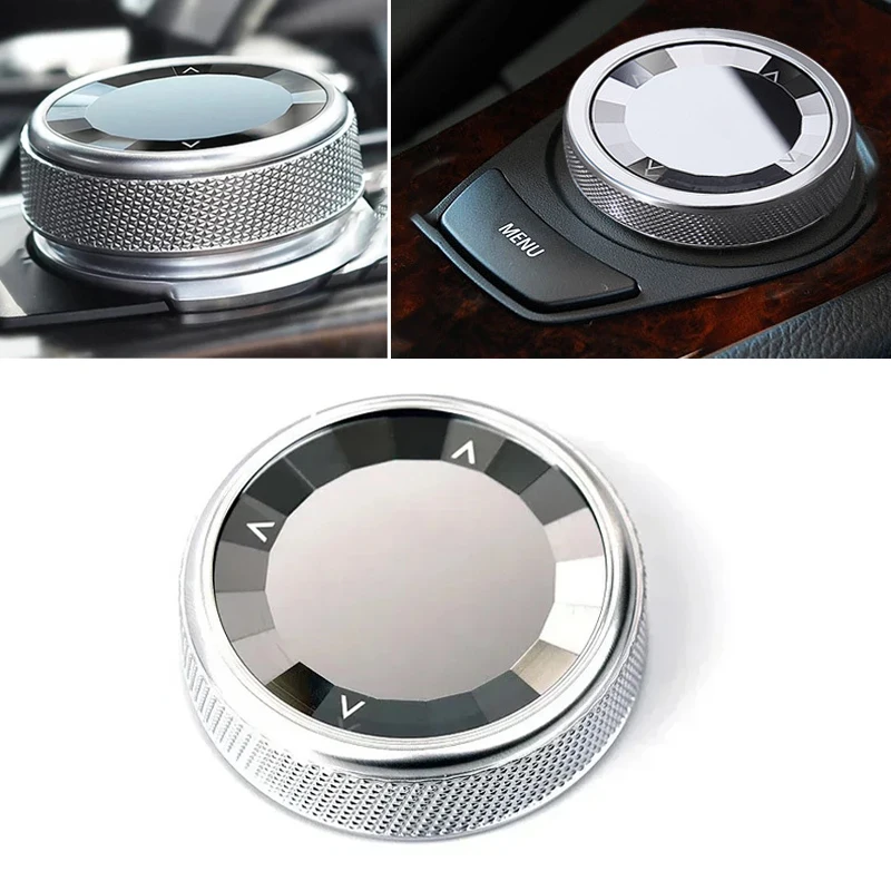 

For BMW E90 E91 E92 E93 E70 E71 E82 E81 E87 IDrive Multimedia Button Knob Cover Central Accessory Crystal Center Control Button