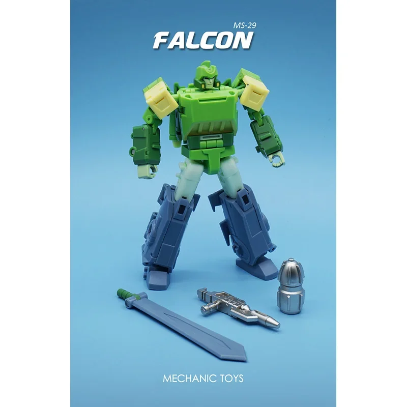 MFT Transformation Toys, MS-29 MS29 Springer Falcon, 3 Changer, Mini Action Figure At 12cm Scale Figure Collect Gifts