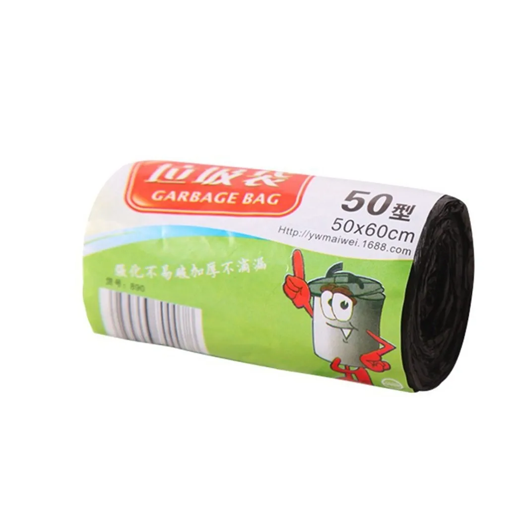 50x60cm Household Thick Disposable Garbage Bag Small Desktop Garbage Can Garbage Bags Disposable Trash Bags Kitchen Tools
