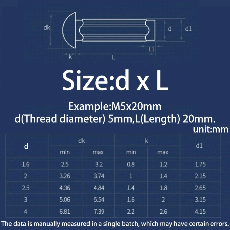 230/300pc M2-m4 Aluminum/copper/sus Button Round Knurled Shank Solid Rivet Assortment Set For Label Name Plate Gb827