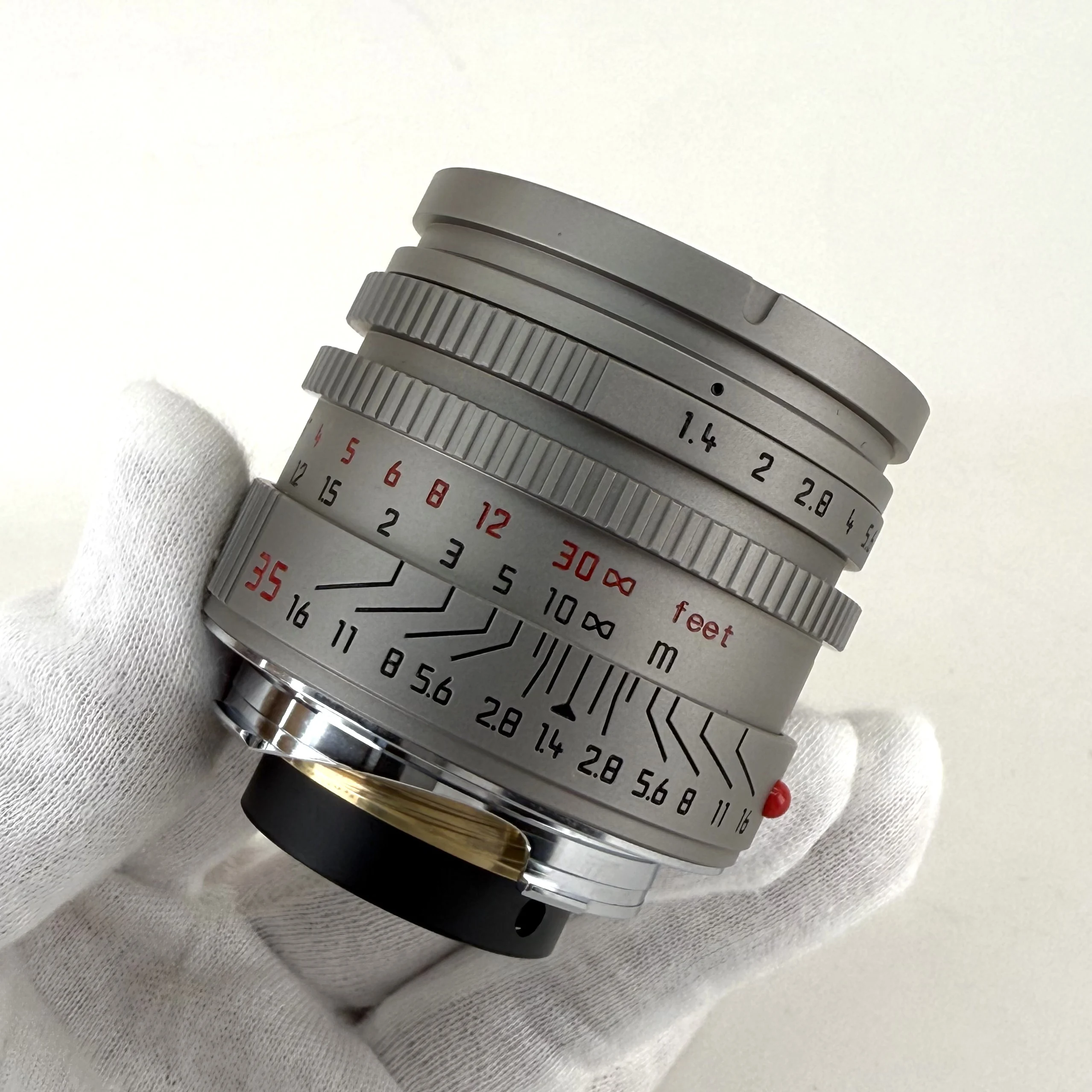Light Lens Lab 35mm f1.4 ASPH 11873 Lens Summilux M Titanium Aspherical for Leica M M6 M7 M9 M10P M11 M240