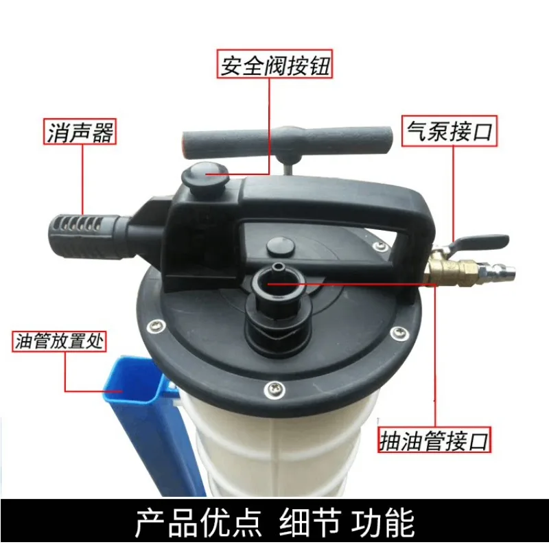 Manual Oil Extractor for Cars, Oil Pump, Brake Fluid Suction and Gear Oil Change Tool