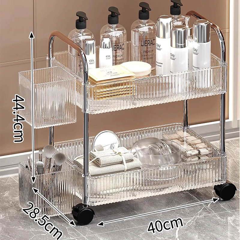 

Barber Beauty Salon Trolley Cosmetic Cleaning Makeup Tool Salon Trolley Medical Luxury Wozek Narzedziowy Salon Furniture BL50ST