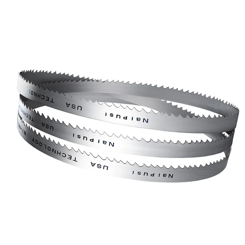 1PC 1450mm or 57inch*6.35mm or 1/4inch* 0.65mm  * 14Tpi Saw Blade Cutting Hardwood, Soft Metal M42 Bi-Metal Band Saw Blades