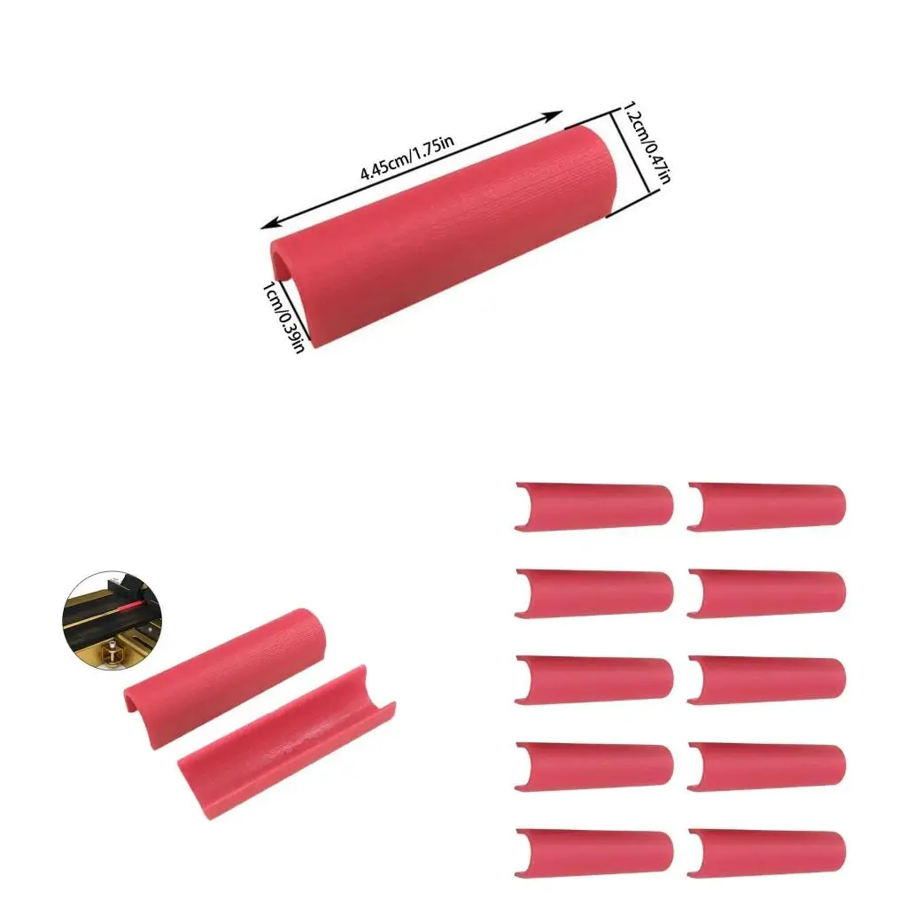 10Pcs Tile Pad Ceramic Tile Cutter Locators Sleeves Manual Tile Cutter Protective Sleeves Manual Tile Cutter Protectors
