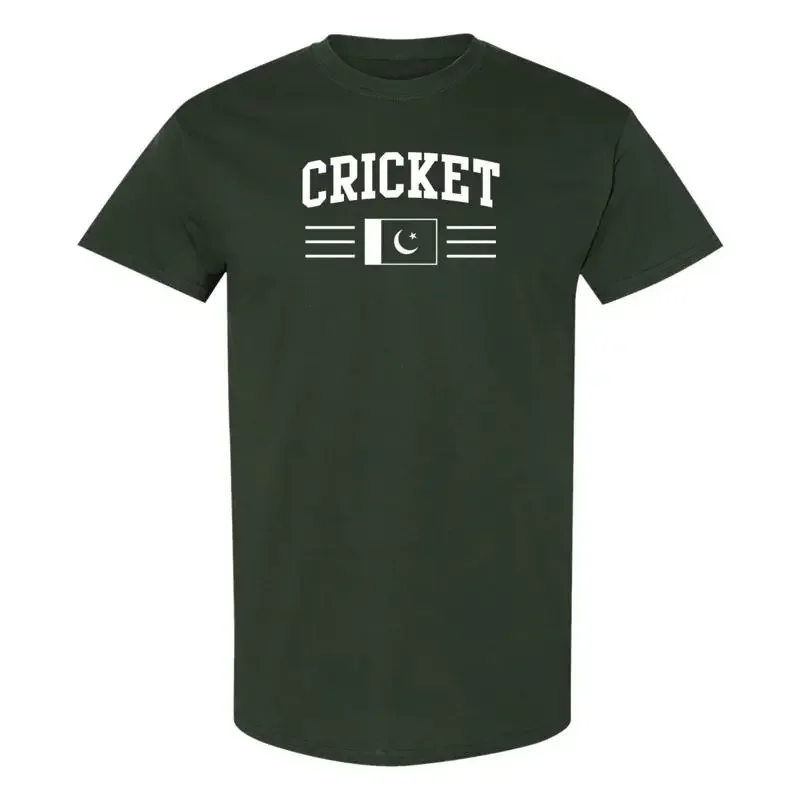 Pakistan Cricket Arch T Shirt Forest