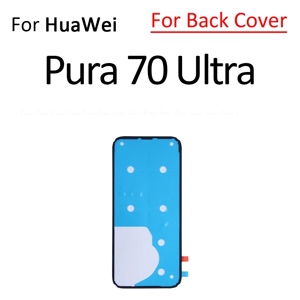 الغطاء الخلفي شاشة الكريستال السائل ملصق الشاشة لاصق شريط لاصق لهواوي P50 Pocket 2 S Pura 70 Pro Plus Ultra استبدال أجزاء