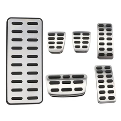 Car Pedals Gas Accelerator Brake Clutch Footrest Pedal Cover for Hyundai Ix25 Creta Accent Verna Solaris for Kia Rio Soul K2 KX3