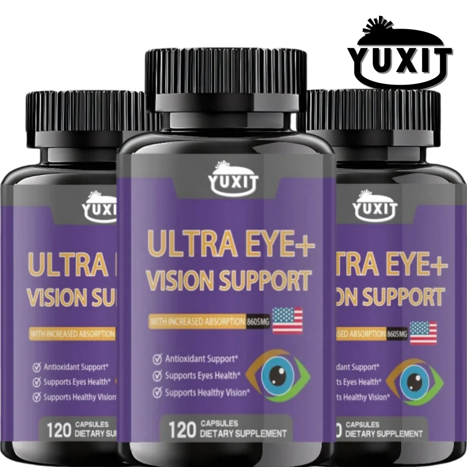 Advanced Eye Vitamins, Comprehensive Eye Health, Vision Support, And Macular Free Radical Defense -120 Vegetarian Capsules