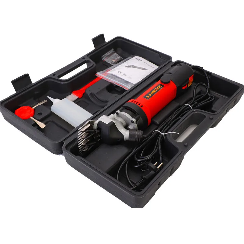 High Quality 690W Electric 220V Wool Shearing Machine, Animal Hair Trimmer, with Metal Scissors, Wool Shearing Tools