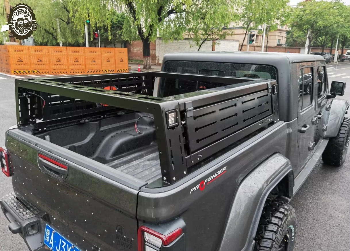 

Deluxe 4x4 Adjustable Roll Bar Universal Bed Rack for Pickup Truck