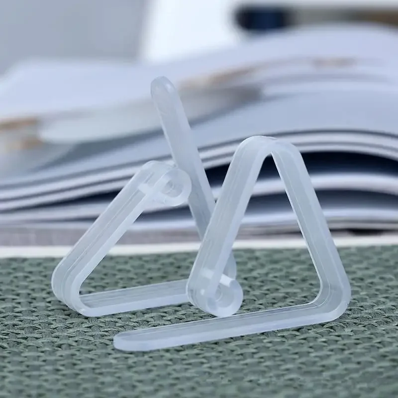 10 قطعة مفرش المائدة شفافة مكافحة زلة كليب تحديد مشبك المنزلية الجدول الزاوية مفرش المائدة كليب تحديد جهاز مشبك بلاستيكي #3