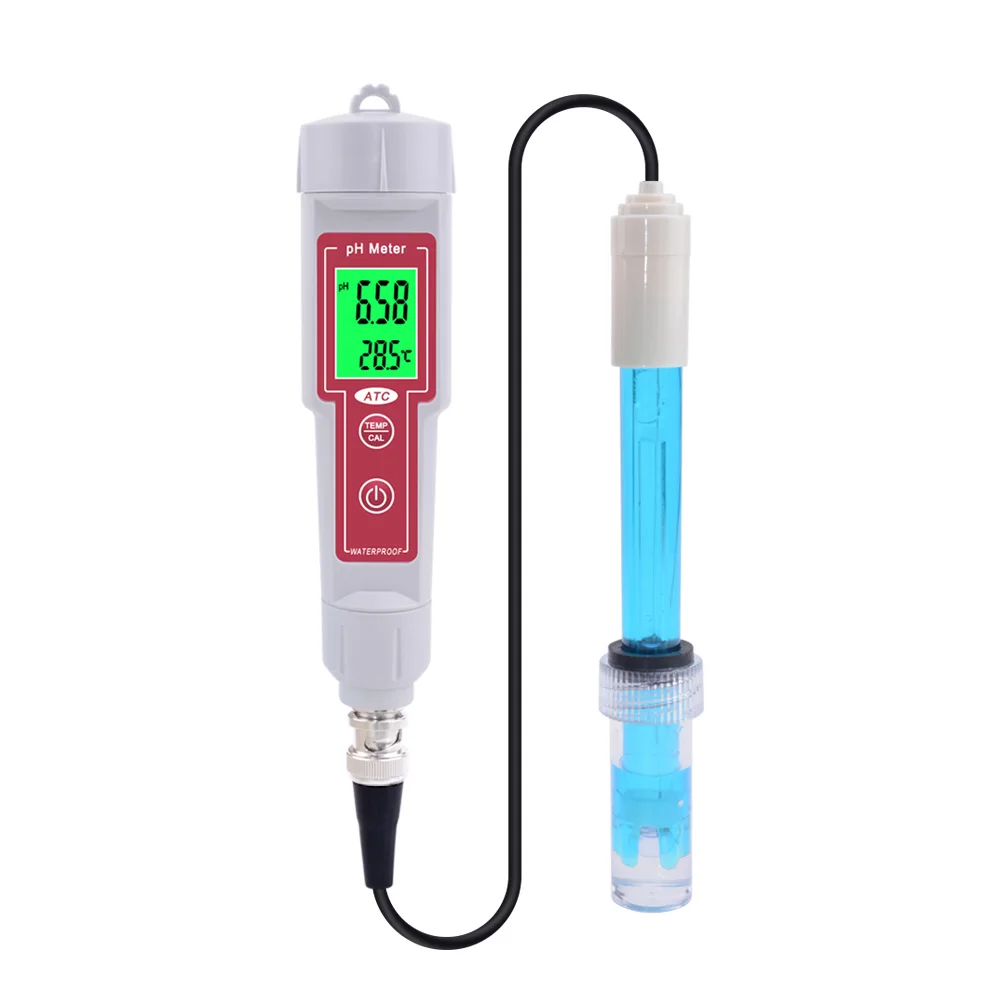 New Professional Water Quality Analysis Equipment PH Meter Automatic Calibration Waterproof Acidity Meter Swimming Po