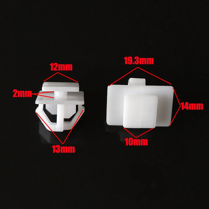 20pcs Auto Fastener Clips For Honda Side Moulding Skirts Trim Clips-CRV Civic Side Skirt /Side Moulding Trim Clips Accessories