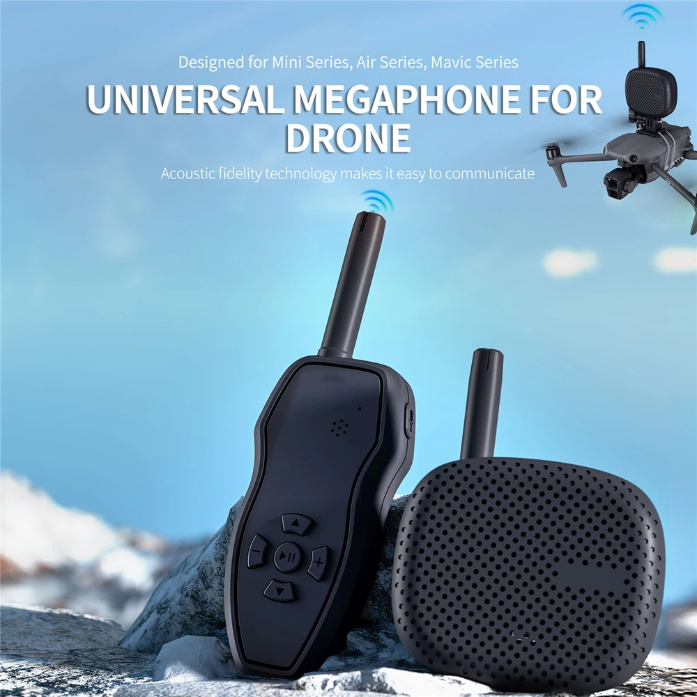 universal-long-distance-wireless-speaker-120db-intercome-1-4-adapter-holder-kits-for-dji-mavic-air-mini-series-drone