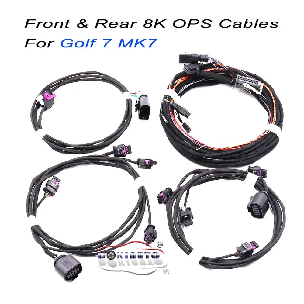 

FOR VW Golf 7 MK7 VII Parking Front&Rear 8K 12K PLA PDC OPS Install Harness cable wire