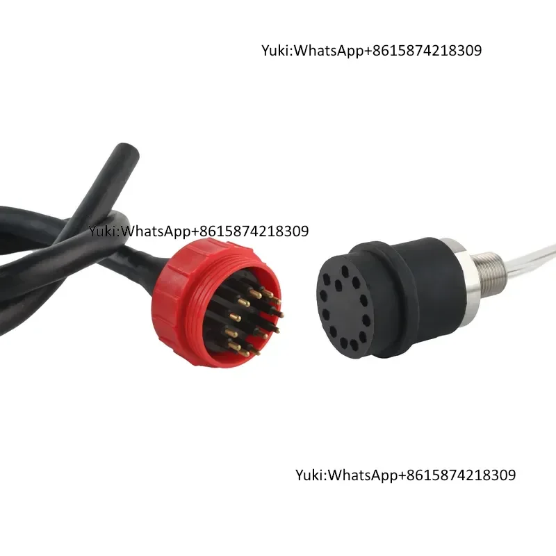 IP69K 12pin 16pin 25pin Stainless Steel Rov Seacon Subconn Circular Underwater Connector
