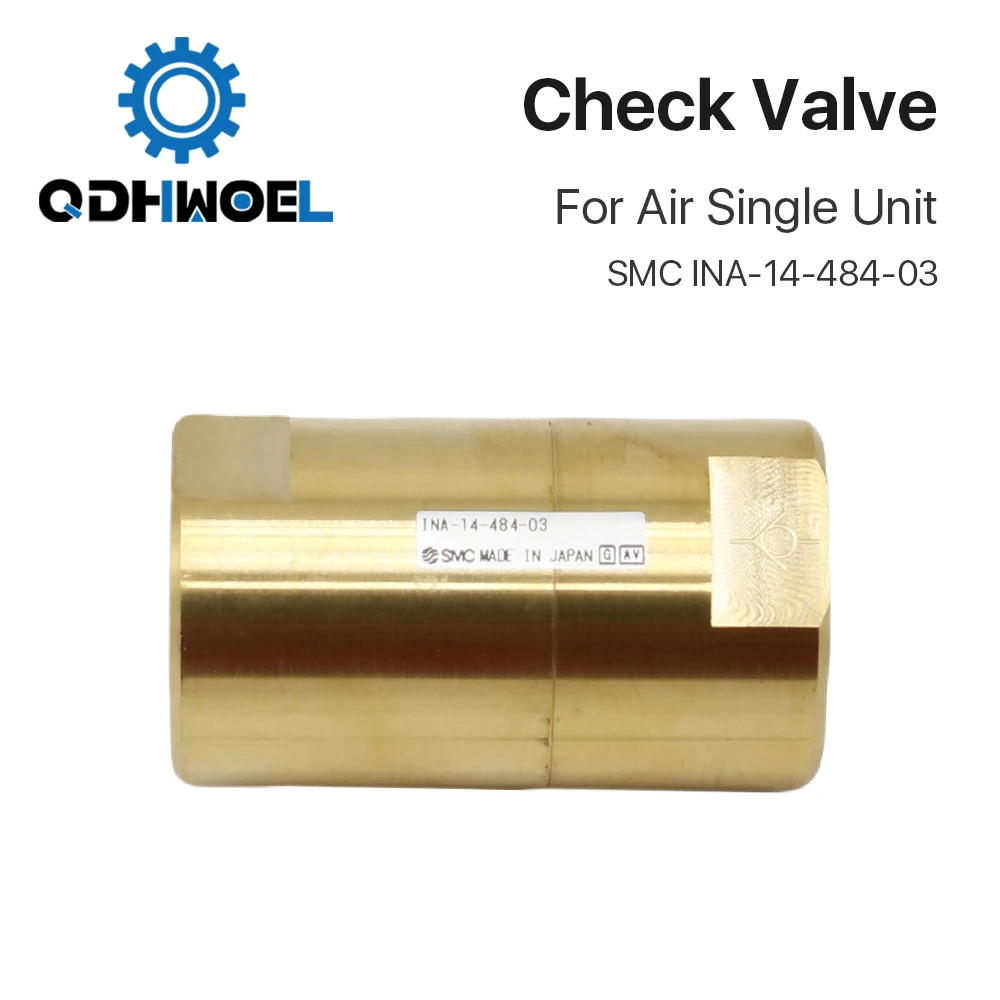 For SMC INA-14-484-03 Brass Check Valve 1.5MPa for Laser Cutter Air System