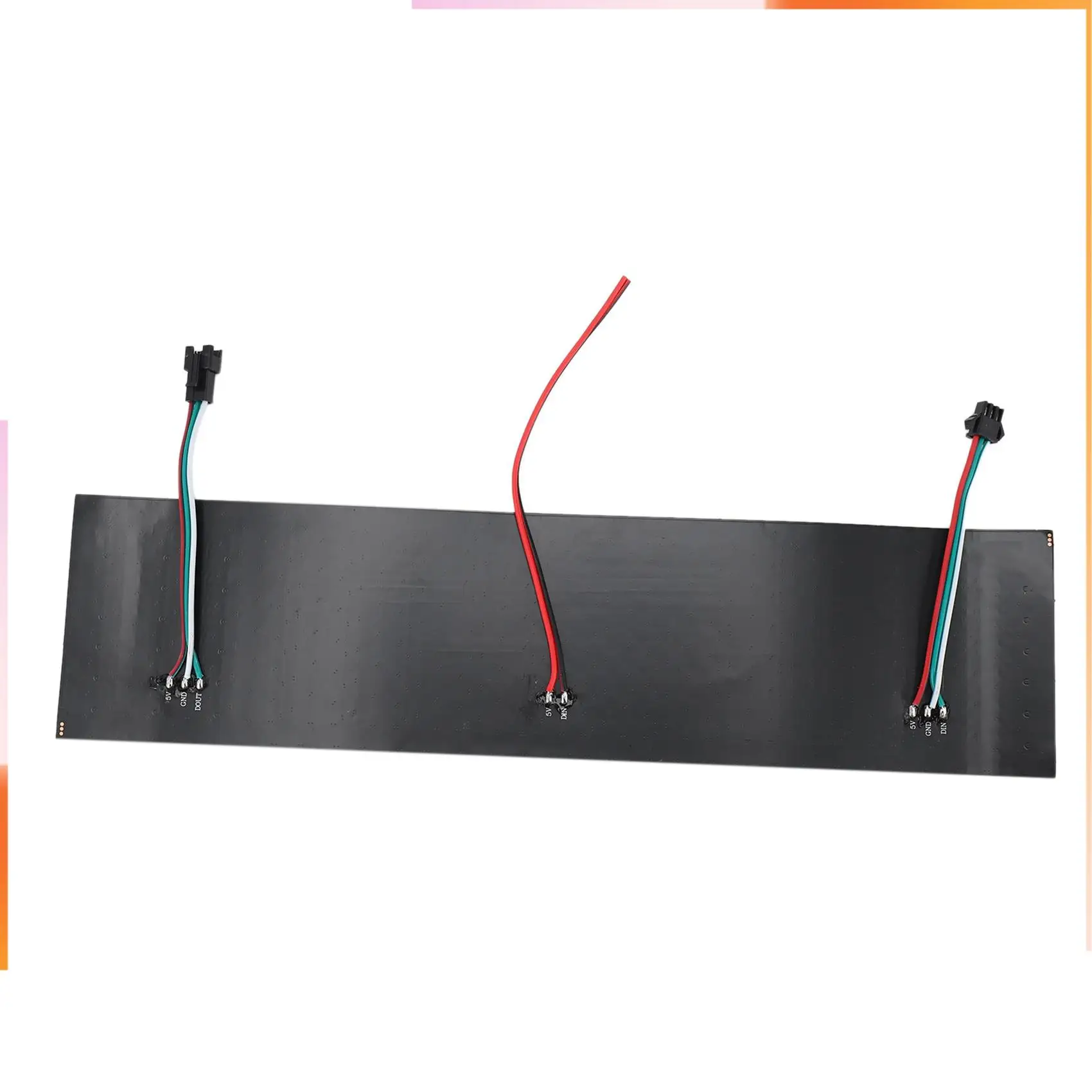 لوحة مصفوفة LED A92Z 4X، WS2812B RGB 832 بكسل شاشة عرض LED رقمية مرنة قابلة للعنونة بشكل فردي