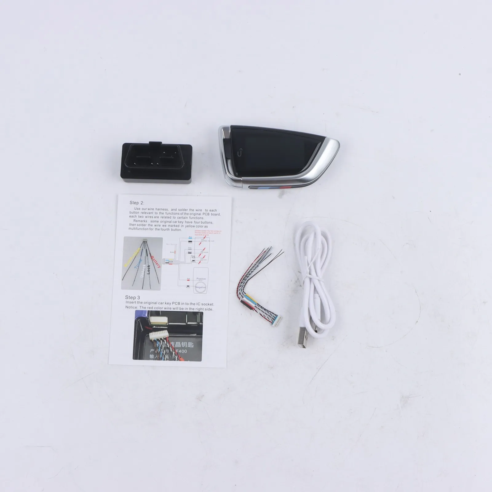 

1PC Smart Car Key Remote Fob Transponder Chip FOR Toyota Camry Corolla 2018-2021 Replacement Key Shell