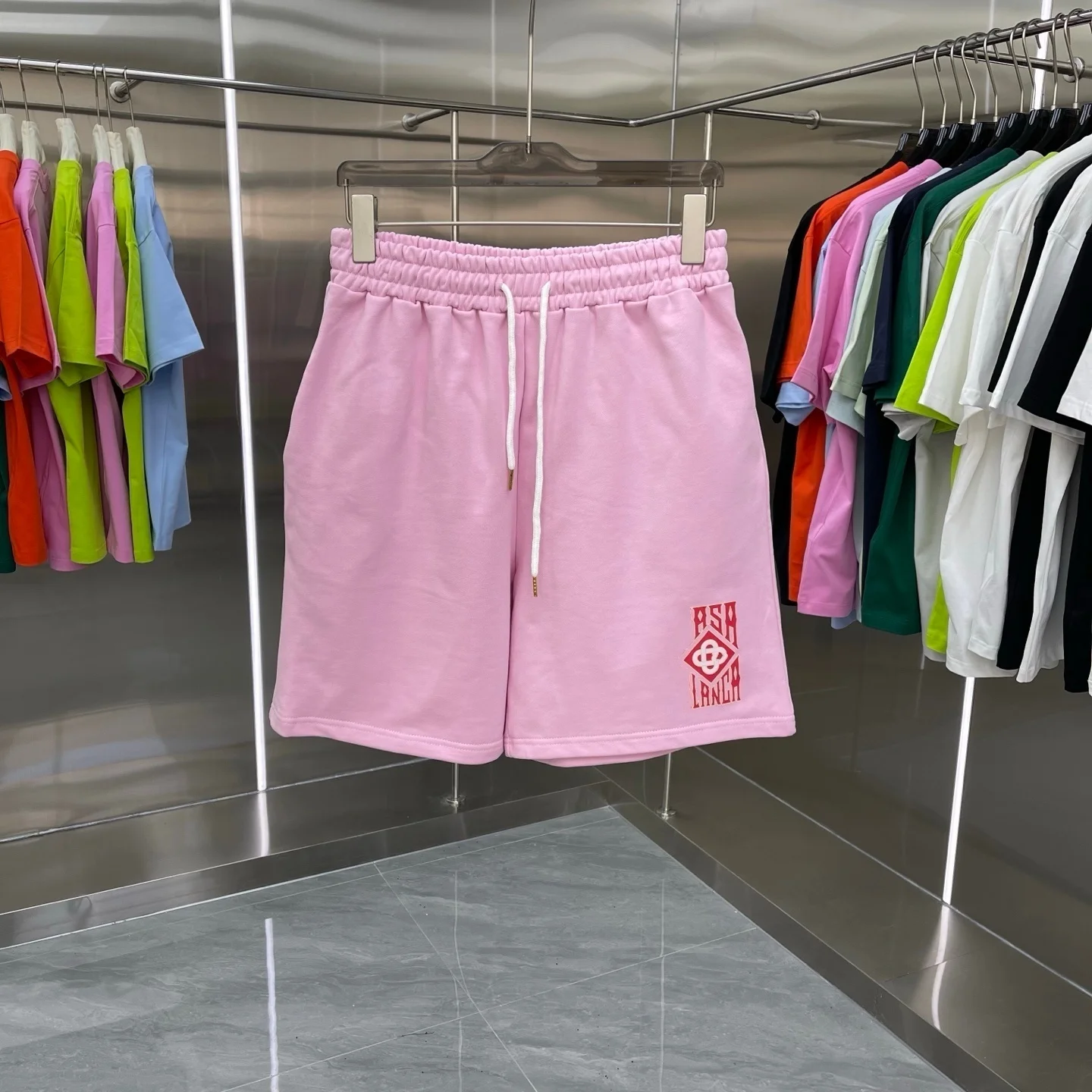 

Casual Men's ort Pants Letter Print Loose Fit Versatile Summer Cotton Trousers for Youth Daily Street Sle Casual Wear