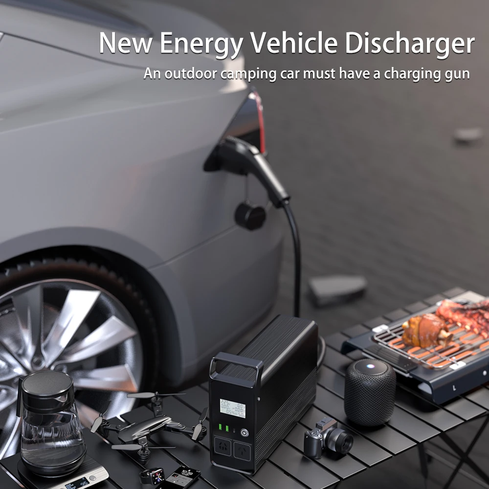 Dwukierunkowe dwukierunkowe ładowanie AC Power Charge Vehicle to Load Type2 V2L Adapter do Hyundai Ioniq 6