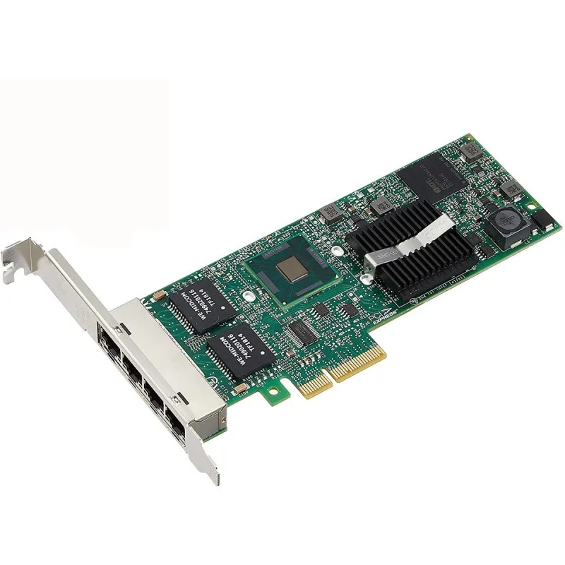 ALMOST NEW Intel E1G44ET2 E1G44ET2BLK Gigabit ET2 Quad Port Server Adapter, 82576, Gigabit Ethernet, Quad Port, RJ45 Copper