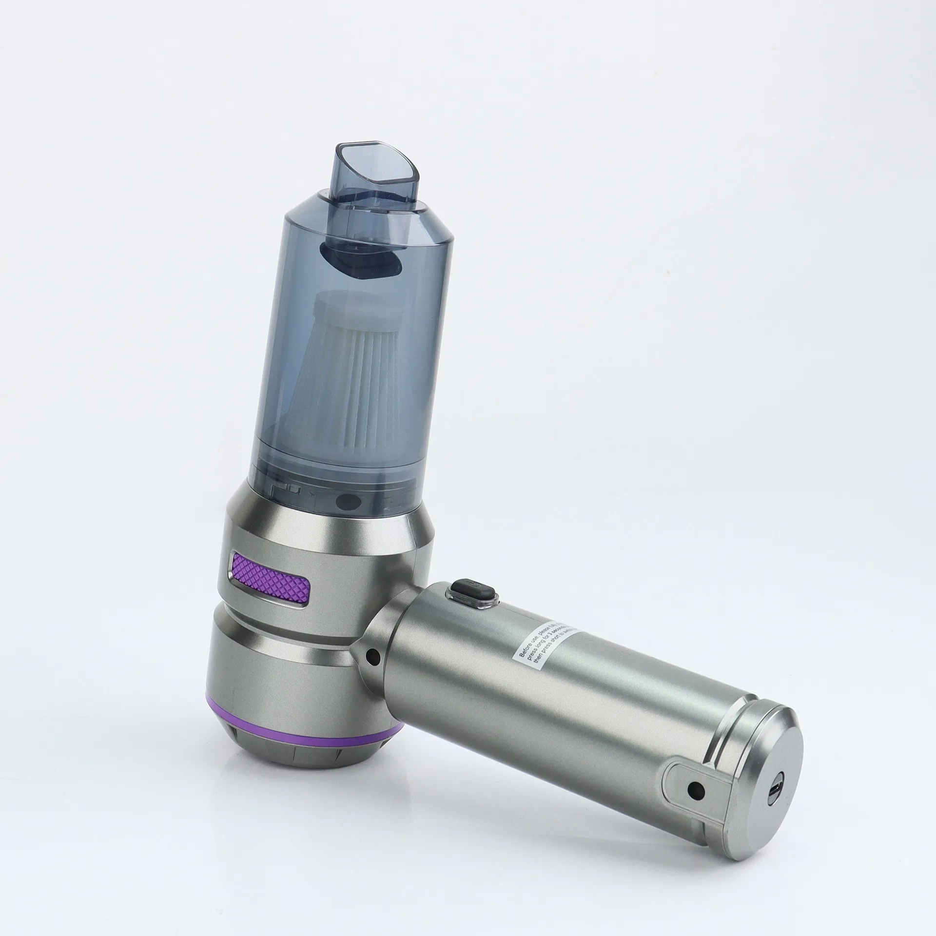 Car vacuum cleaner Handheld brushless high-power dust removal and inflation integrated large suction car dual-purpose dust