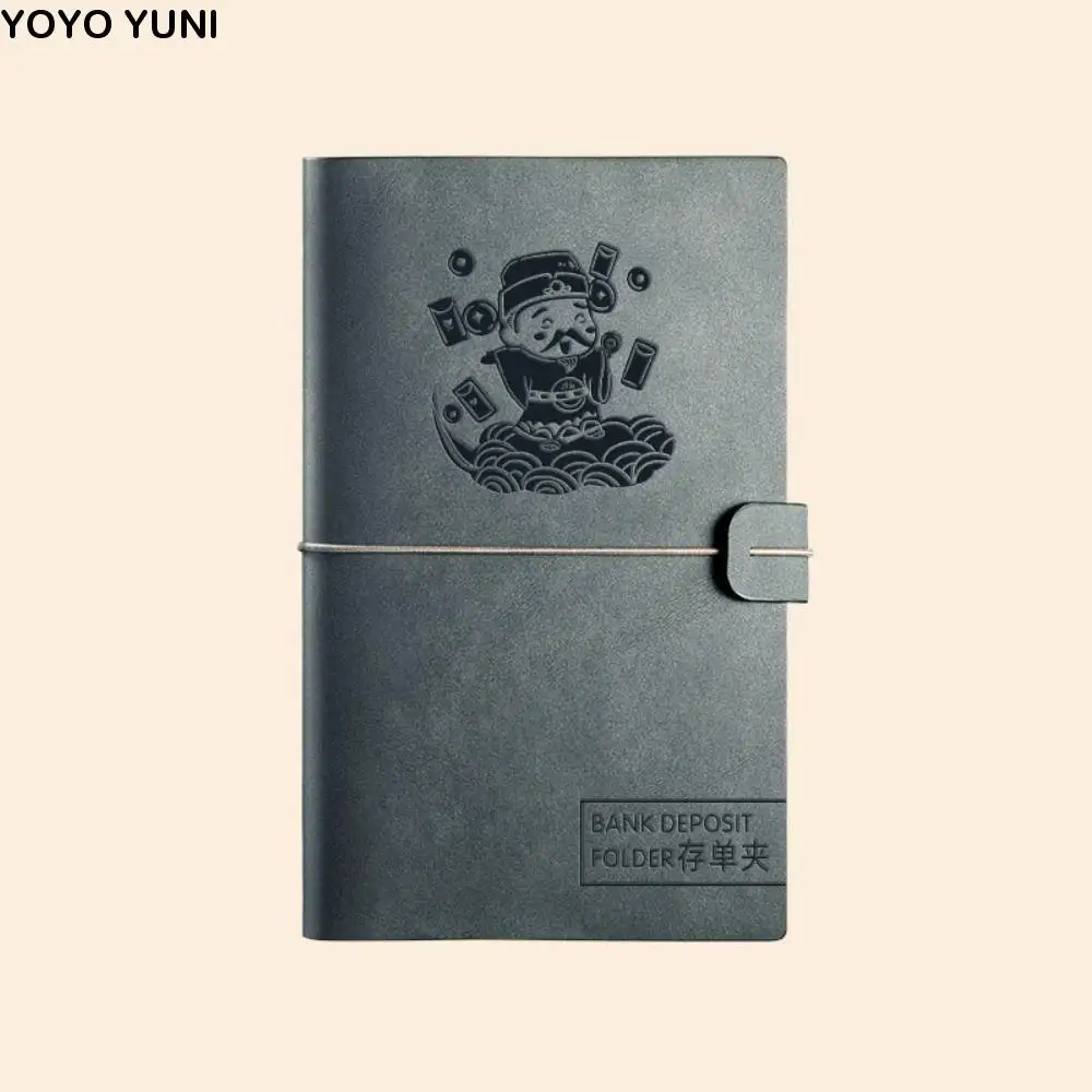 

Планировщик банкнот из искусственной кожи, переплет с отрывными листами, многоразовый переплет для денег, бюджетный переплет, конверты для денег, прозрачный блокнот для экономии задач