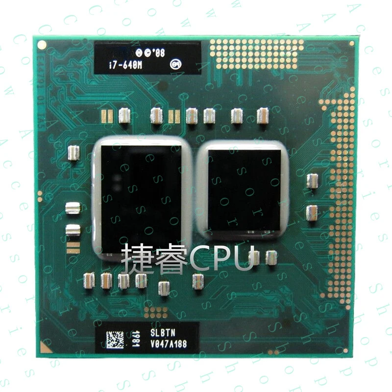 PP+ FOR Intel Core i7-640M 2.66 GHz 4M Dual Core Processor Laptop CPU G1 SLBTN Socket G1