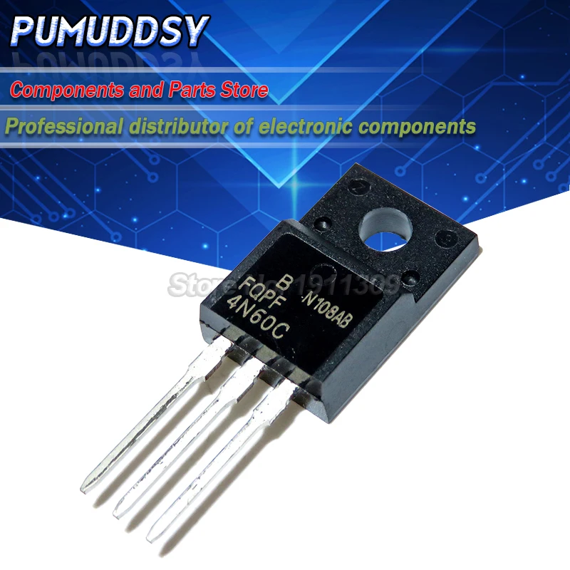 

10 шт. FQPF4N60C TO-220 4N60C 4N60 TO220 IC