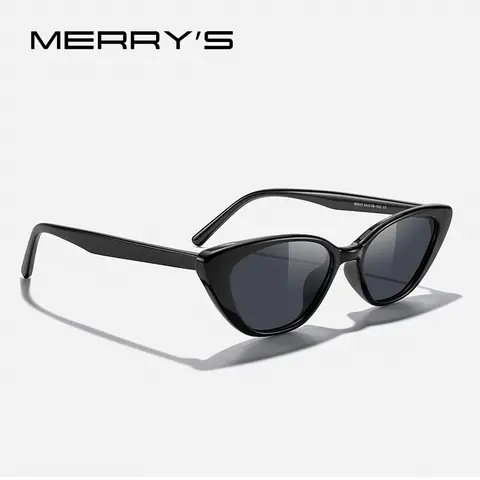 MERRYS DESIGN 여성 고양이 눈 편광 선글라스 패션 숙녀 럭셔리 브랜드 트렌드 선글라스 UV400 보호 S6327