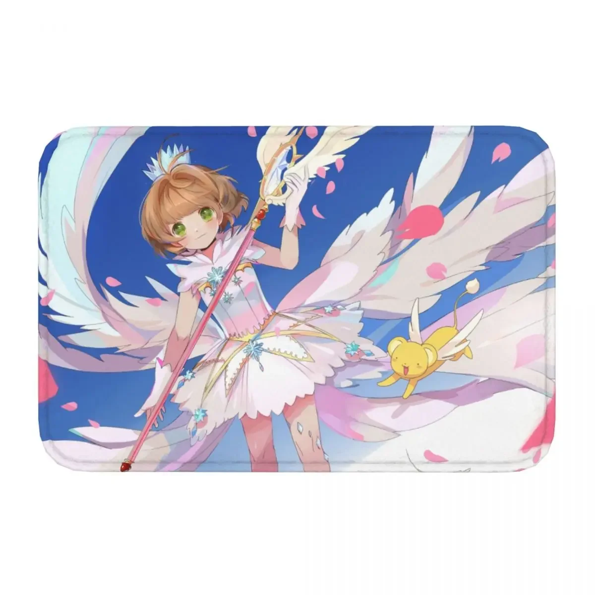 Card Captor Sakura Kinomoto Bathroom Mat Rug Home Doormat Living Room Carpet Decoration