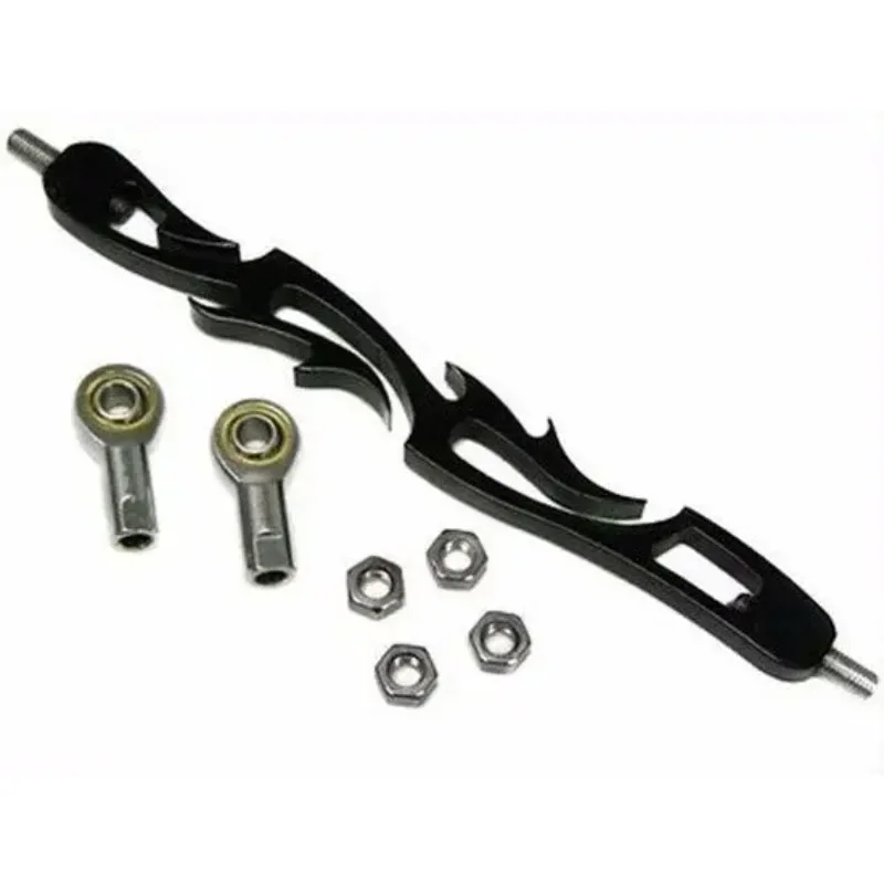 

Рычаг переключения передач с черным пламенем для мотоцикла Harley Softail Dyna Glide FL