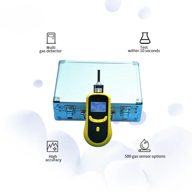 0-100% Vol Portable Digital N2 Nitrogen Purity Nitrogen Analyzer N2 Gas Meter