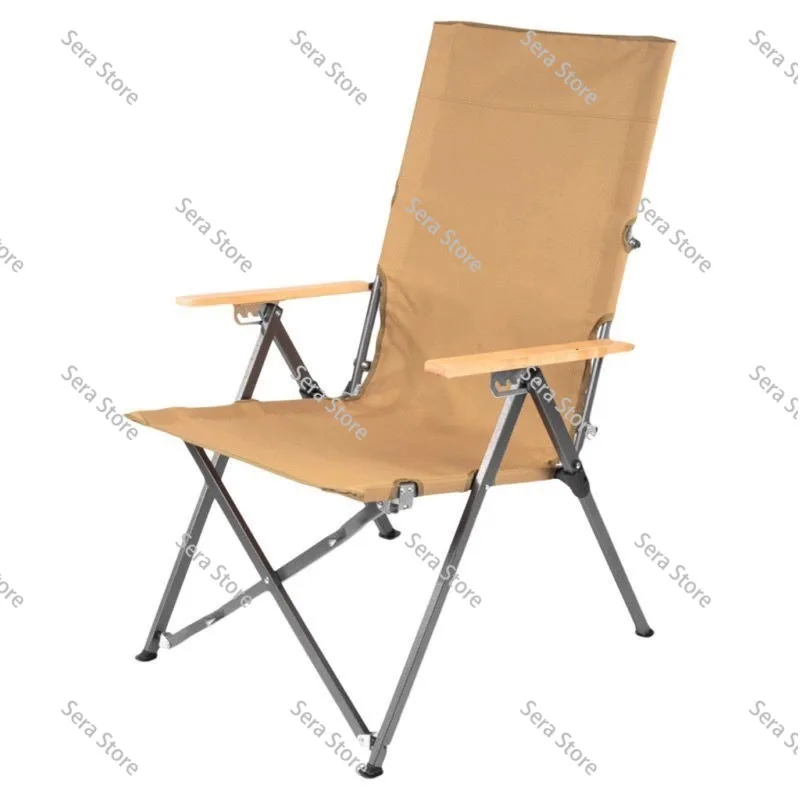 High back casual nap chair picnic outdoor folding portable outdoor camping chair