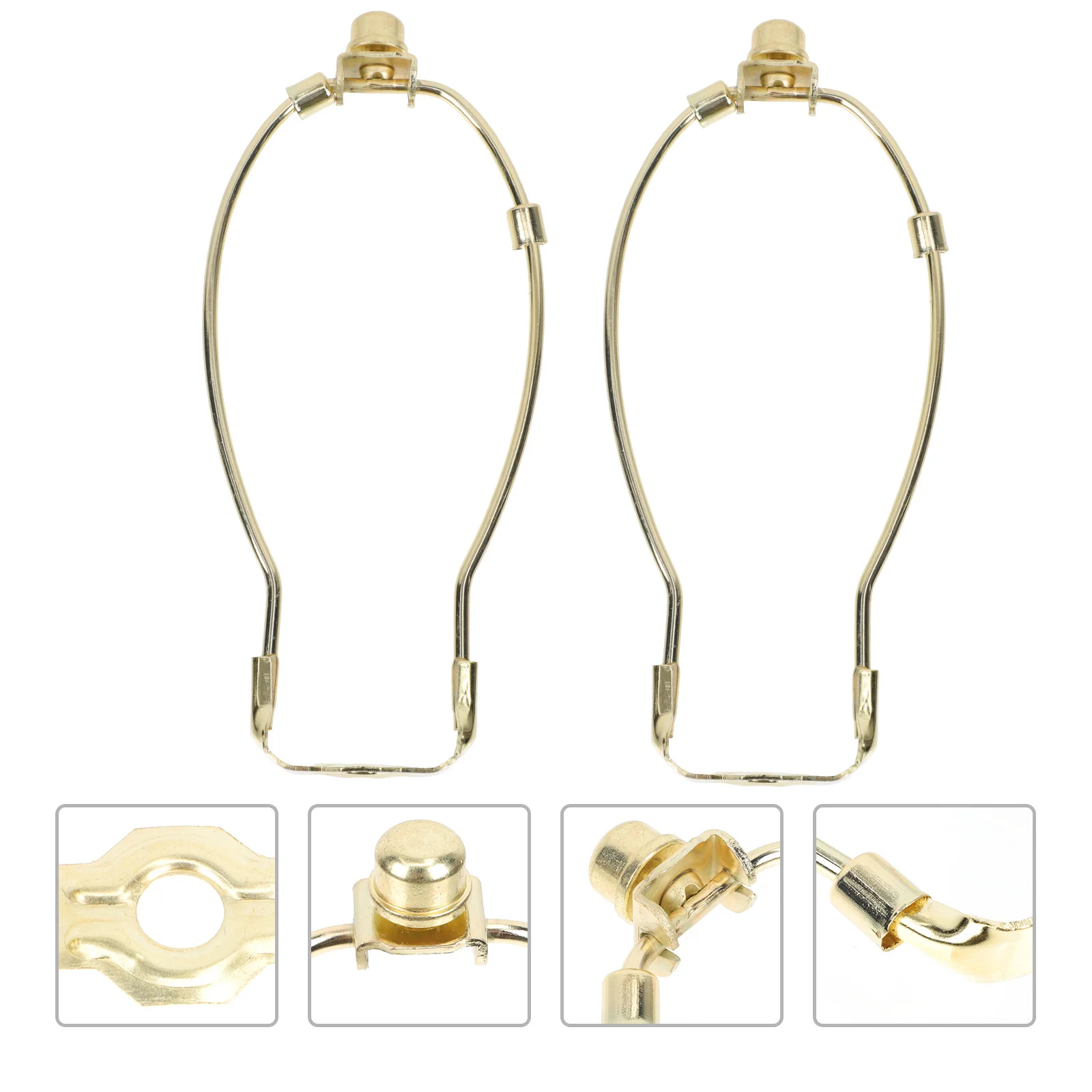 

2 комплекта, винтажный абажур, роговой каркас, металлический кронштейн, прочный держатель абажура, стабильный настольный торшер, принадлежности для освещения