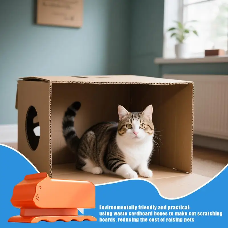 Cat Cardboard Cutter Scratching Board Cutting Gadget Lightweight Cardboard Cutter For Cat Scratching Boards For Home Apartment