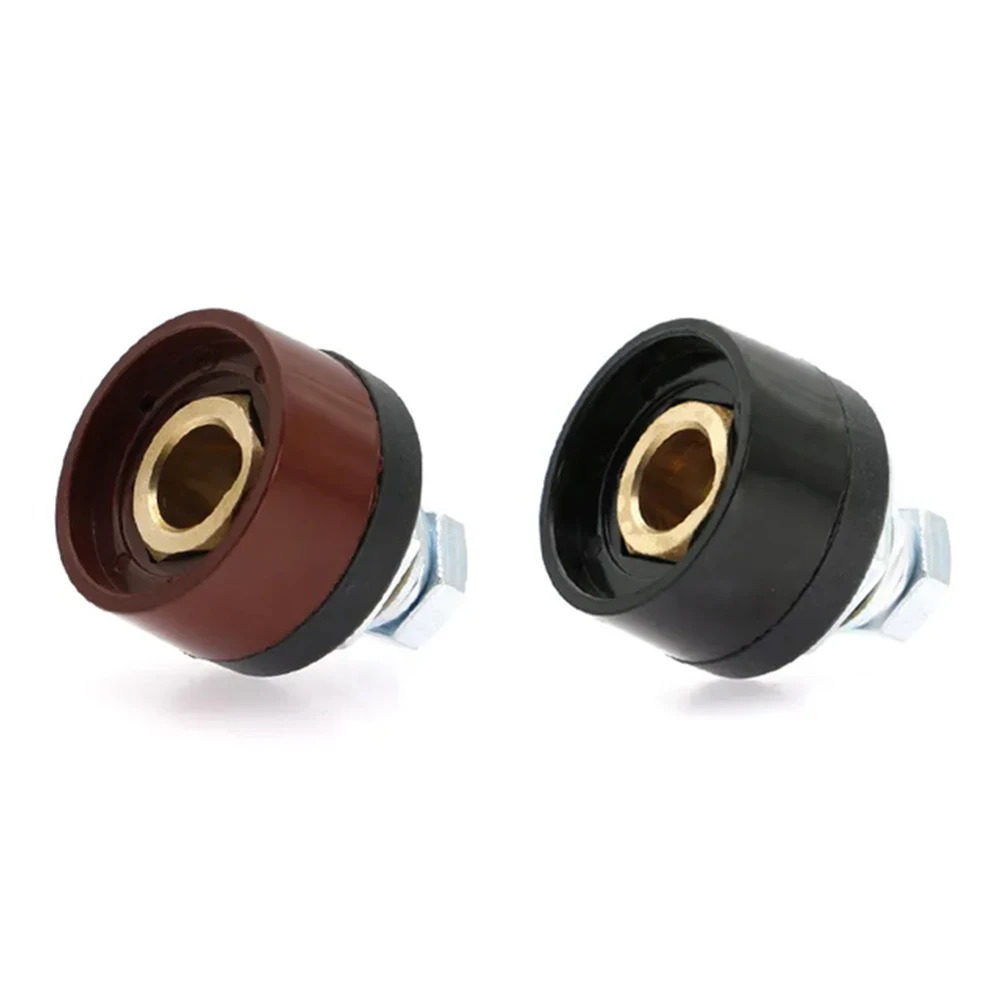 2/4pcs /Set Welding Cable Connection Welding Machine Welding Machine Quick Fitting TIG Welding Cable Panel Connector Socket Set