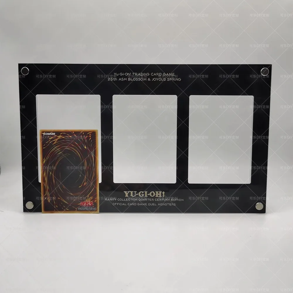 DIY بطاقة الاكريليك الطوب ليو غي أوه! بطاقة المجموعة، حامل عرض واقي لسطح الطاولة من الله المصري، بدون بطاقة، هدية للعطلات #5