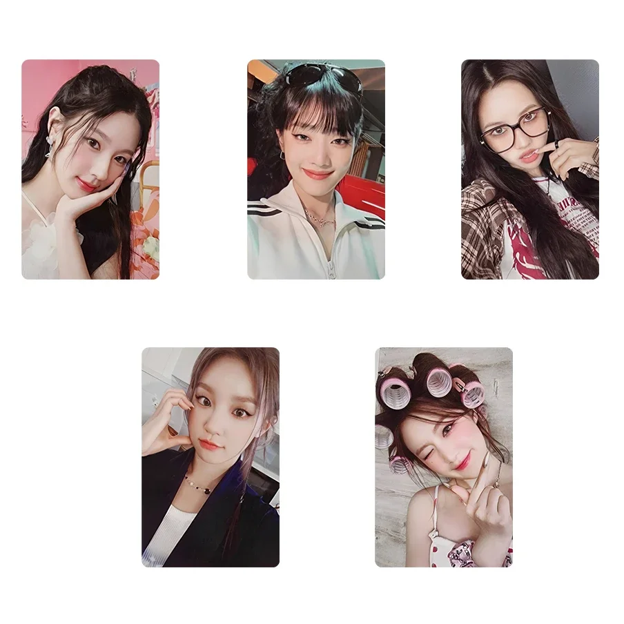 Glossy KPOP Photocards Album Postcards Full Set KPOP Merch Idol Fan Collection Accessories