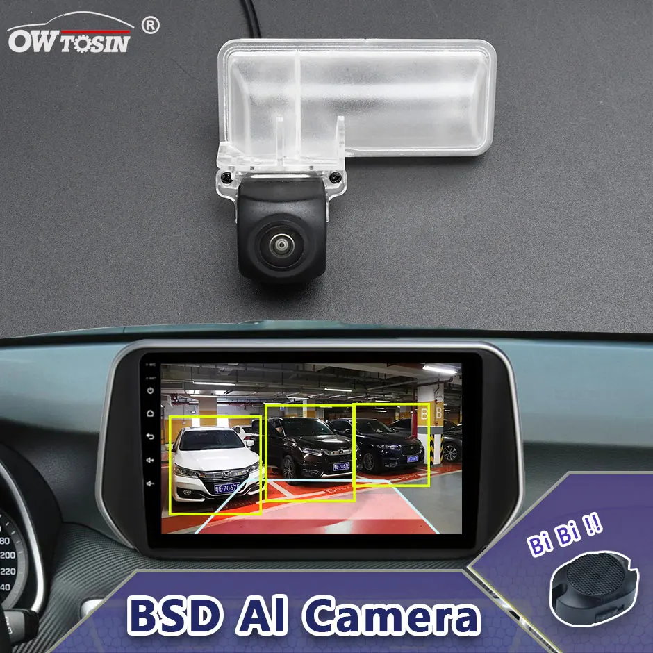 

170° AHD AI Car Vehicle view Camera For Subaru Forester SJ 2014 2015 2016 2017 2018 BSD Blind Spot Radar Alarm Monitor